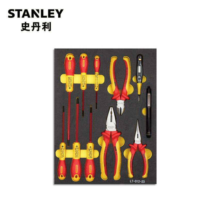 史丹利(Stanley) LT-012-23 11件套专业级绝缘工具托