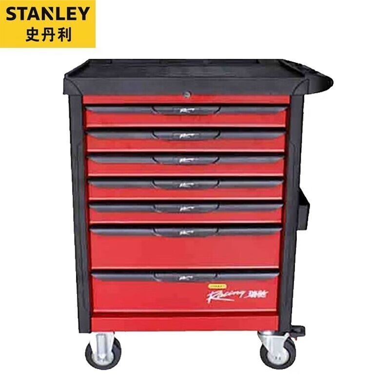 史丹利(Stanley) R94-023-23 6抽屉工具车(红)