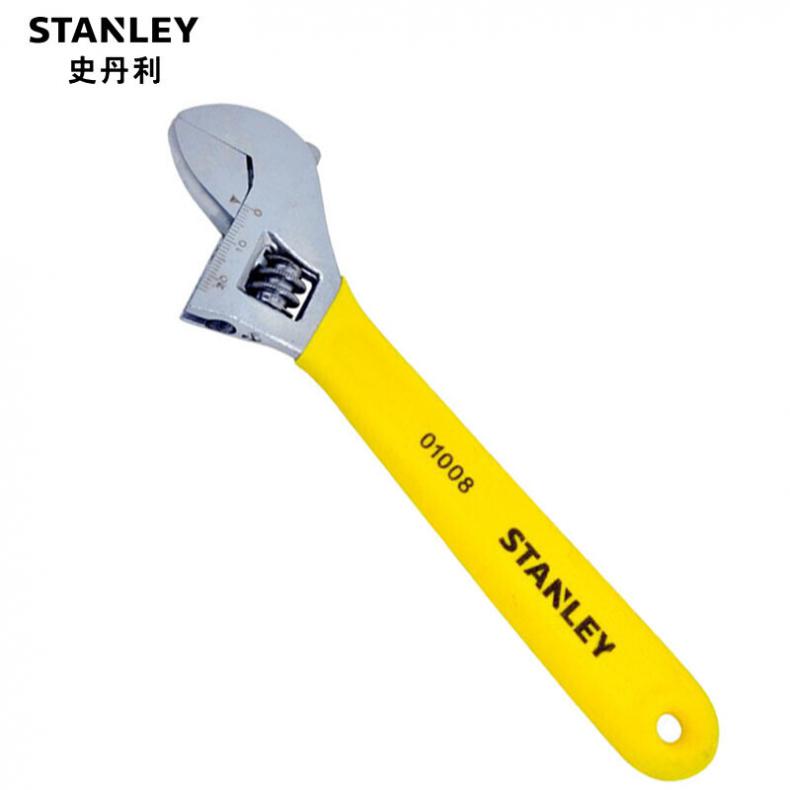 史丹利(Stanley) STAD01008-23 B系列沾塑柄活动扳手8"/200mm