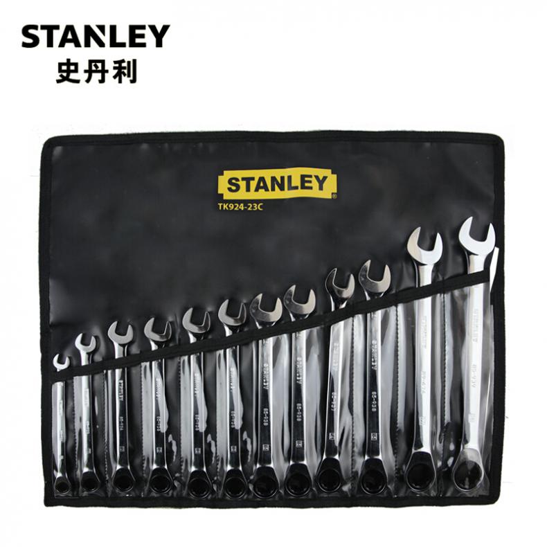 史丹利(Stanley) TK924-23C 12件公制棘开两用快扳套装