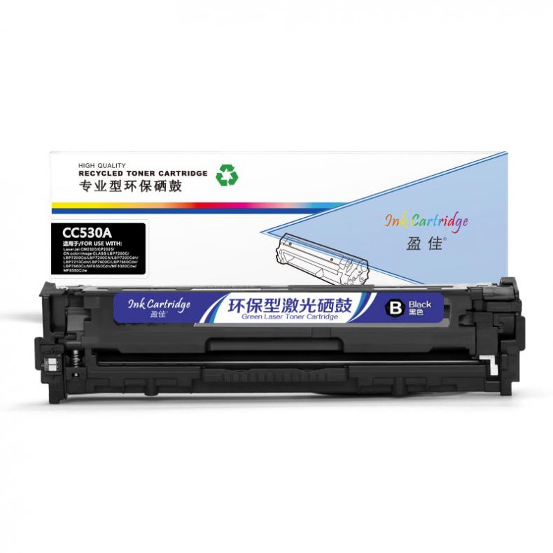 盈佳 YJ-CC530A-B 硒鼓（单位：个） 适用HP Color LaserJet CP2025 2320 黑色