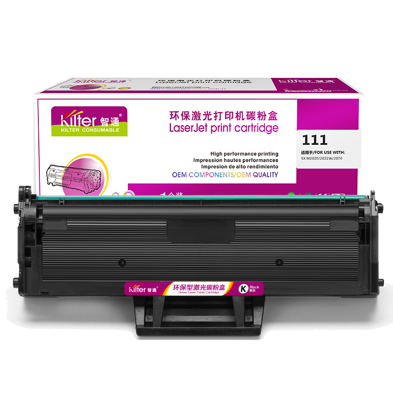 智通（ZT） ZT-111 硒鼓 1500页 （单位：个） 适用机型Samsung SL-M2020 M2021 M2070 M2071W M2071FH M2022 黑色
