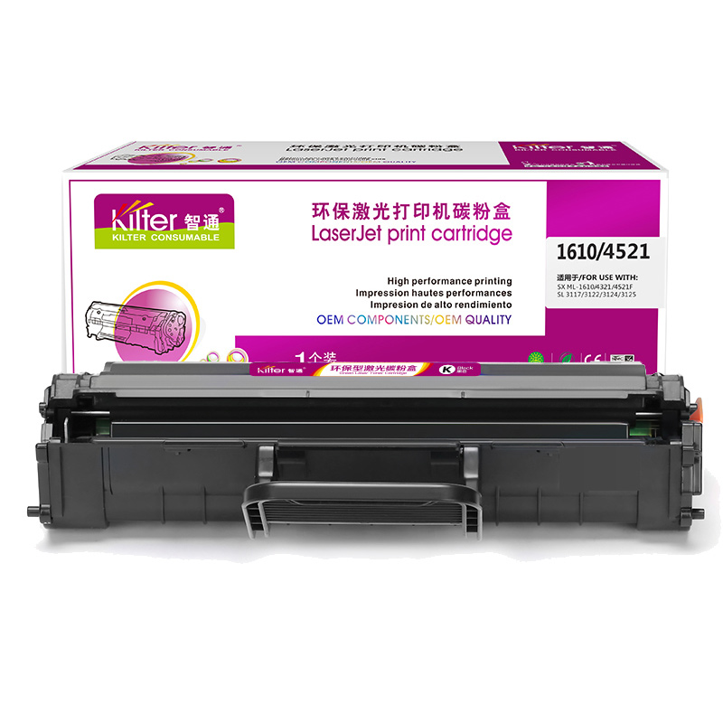 智通（ZT） ZT-1610D3/4521 硒鼓 3000页 （单位：个） 适用机型Samsung：ML-1610 1710 1666 1676 2526 2581N 1641 2241 2951 黑色