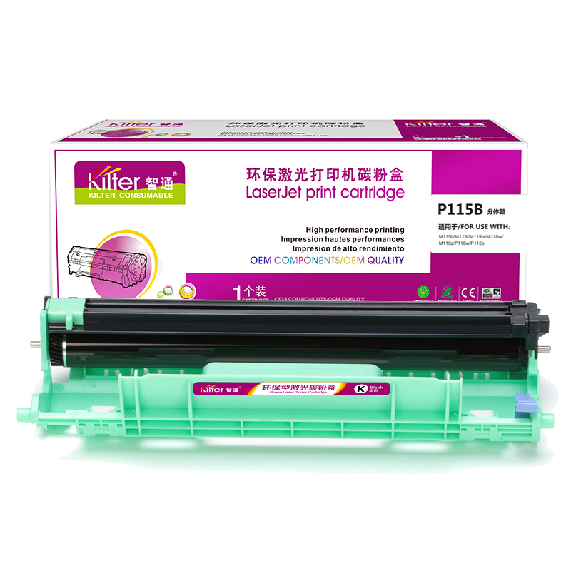 智通（ZT） ZT-P115B-FD 硒鼓 10000页 （单位：个） 适用机型Xerox M115b M115f M115fs M118w M118z P115b P118w 黑色