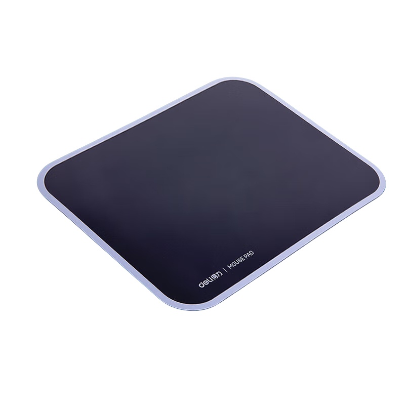 得力（deli） 2227 舒适耐磨树脂鼠标垫 280*220mm （单位：张） 黑色