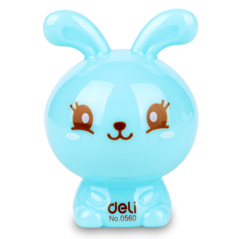 得力（deli） 0560 悠悠兔卷笔刀（单位：只） 混色