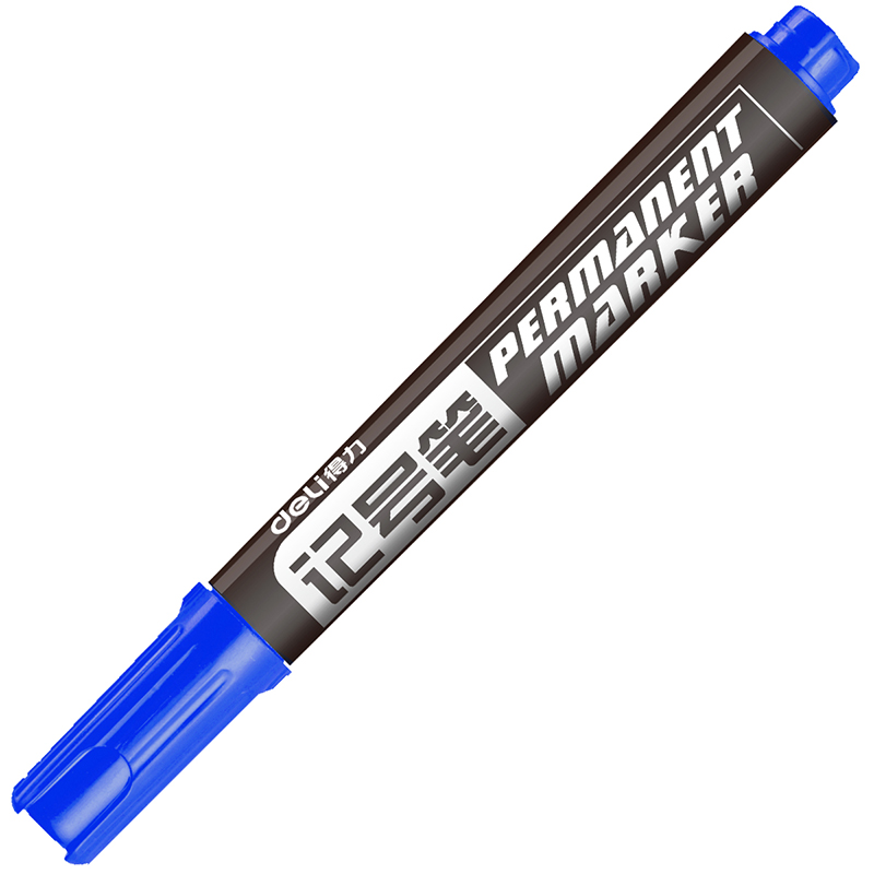 得力/deli 6881 思达记号笔 10支/盒（单位：盒） 蓝