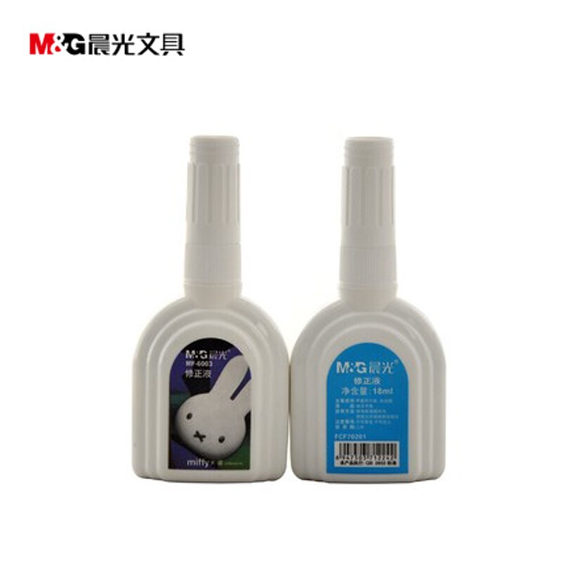 晨光（M&G） MF6003 米菲修正液 18ml（单位：支）