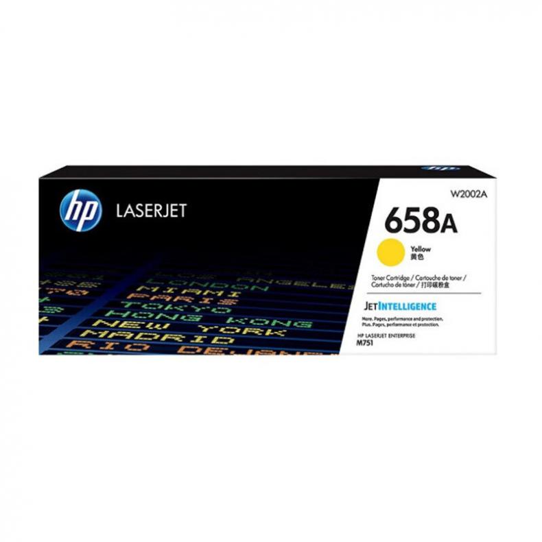 惠普（HP） W2002A 658A 打印碳粉盒 6000页 （单位：支） 适用于惠普M751DN M751N 黄色