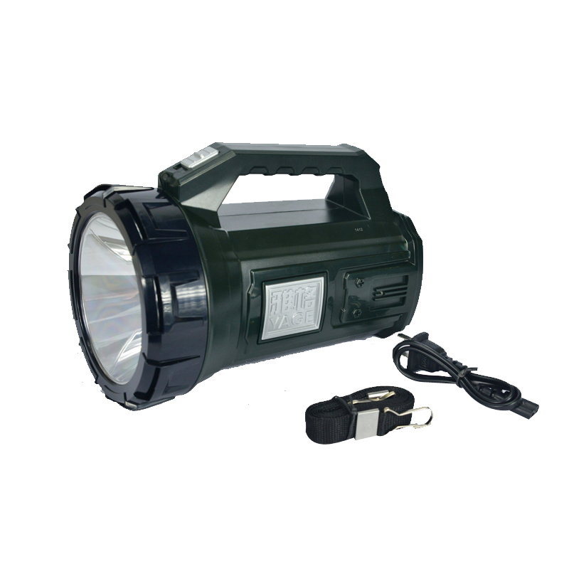 雅格（YAGE） YG-5701 LED强光手电筒 充电式手提灯家用户外巡逻应急远射高亮探照灯 （单位：个）