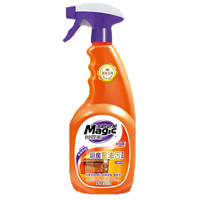 妙管家 厨房重油污 清洁剂 660g （单位：瓶）