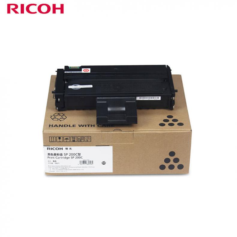 理光（Ricoh） SP200C 墨粉盒 2600页 （单位：支） 适用于 SP 200/201/202 黑色