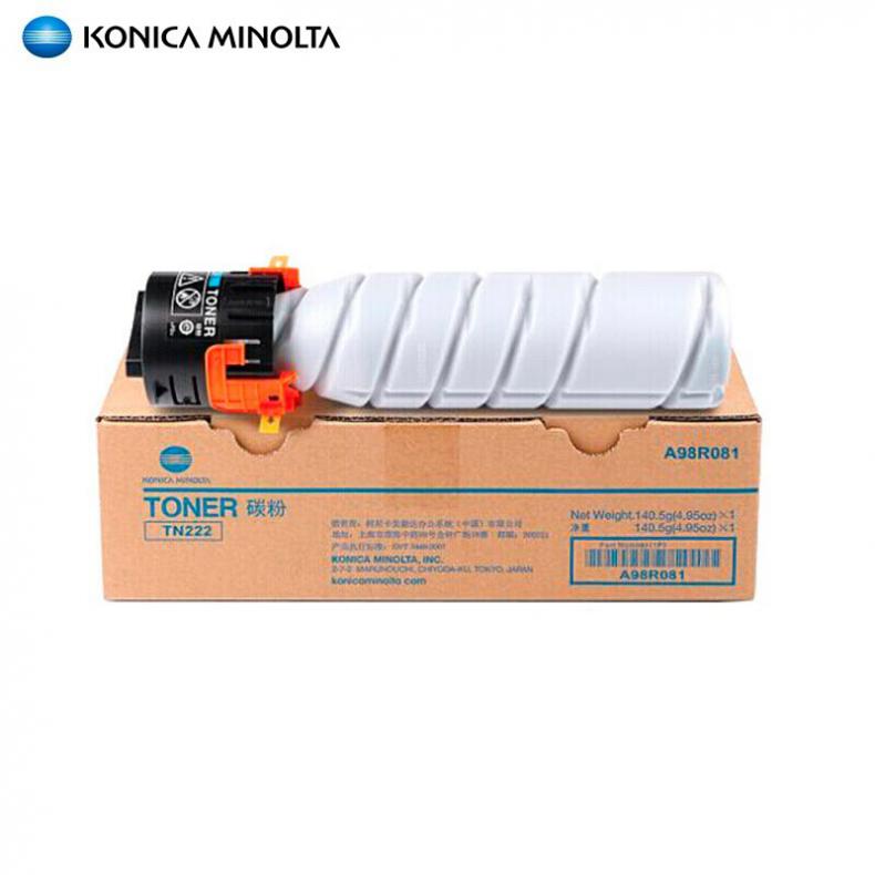 柯尼卡美能达(KONICA MINOLTA) TN222 墨粉盒 5500页 （单位：支） 适用柯尼卡美能达bh266/306 黑色