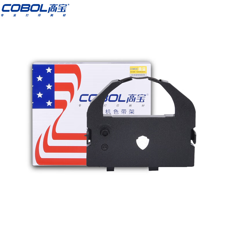 高宝 LQ670 色带架 12.7mm*7M 平接 （单位：支） 适用爱普生 EX800/1000/LQ1060/2500/2550/860/670 黑色