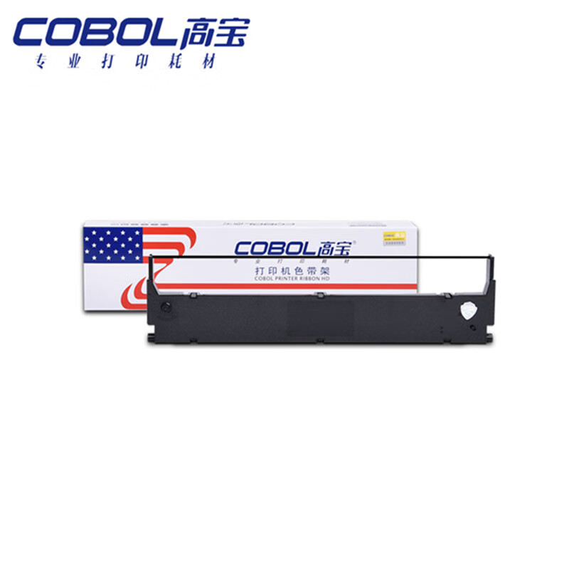 高宝 LQ520K 色带架 12.7mm*10M （单位：支） 适用EPSON LQ-520K/LQ310/LX310/LQ310+KH/LQ-300KH 黑色