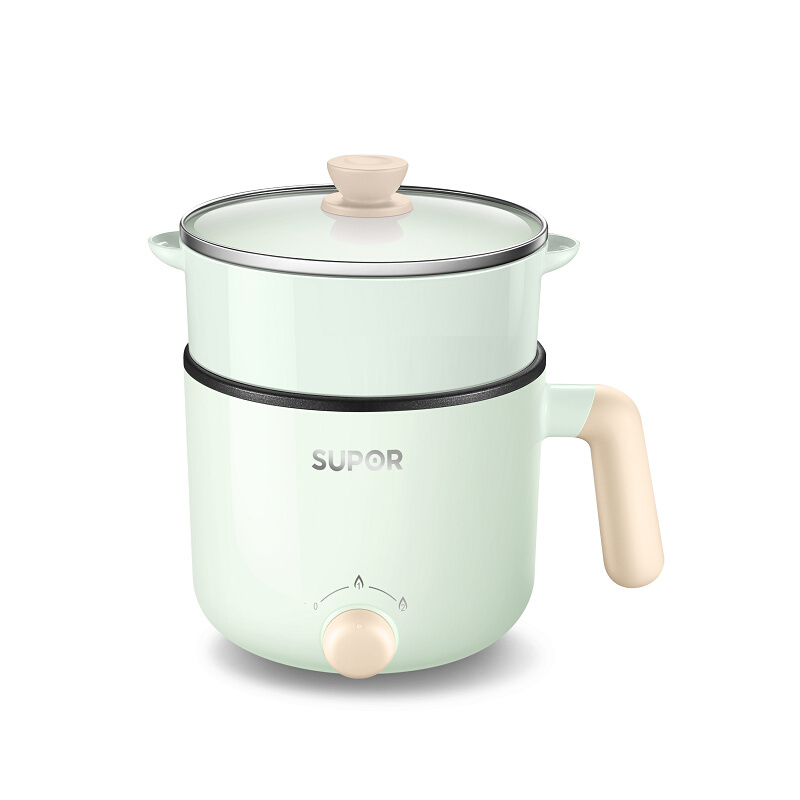 苏泊尔（SUPOR） H12YK29 Q萌吃货小煮锅 1.2L （单位：台）  绿色