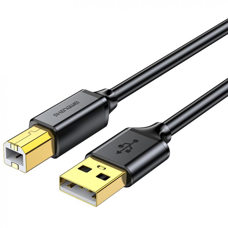 胜为（shengwei） US-1015 USB2.0 高速打印机线 1.5米 （单位：根）  