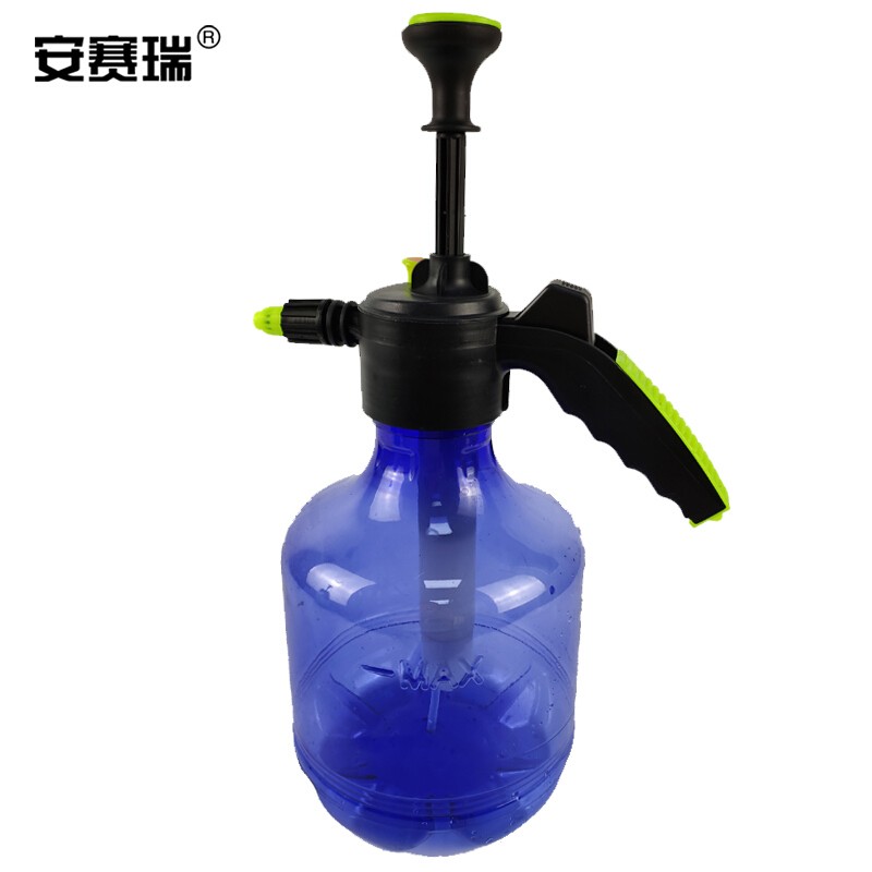 安赛瑞 530001 气压式喷水壶 3L 400g 32*14cm （单位：个） 蓝色