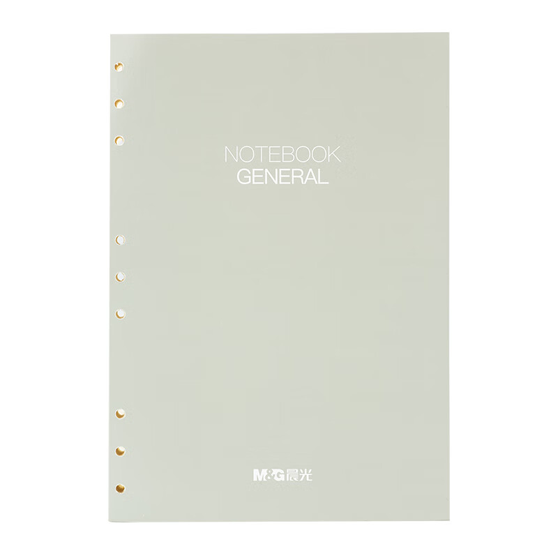 晨光（M&G） APY9IT74 活页替芯 18k 9孔 100页 （单位：本） 灰色