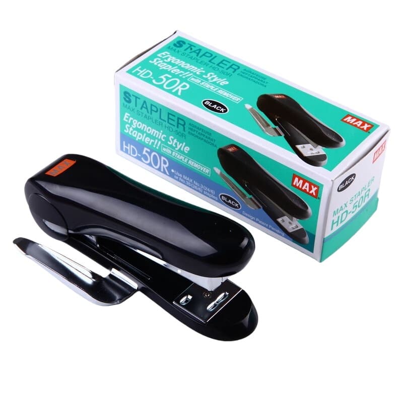 美克司（MAX） HD-50R 订书机带起钉器 50页 （单位：个） 黑色