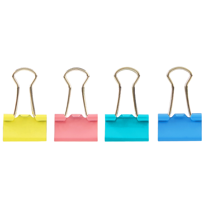 宝克 BC1350 彩色长尾票夹（15mm）