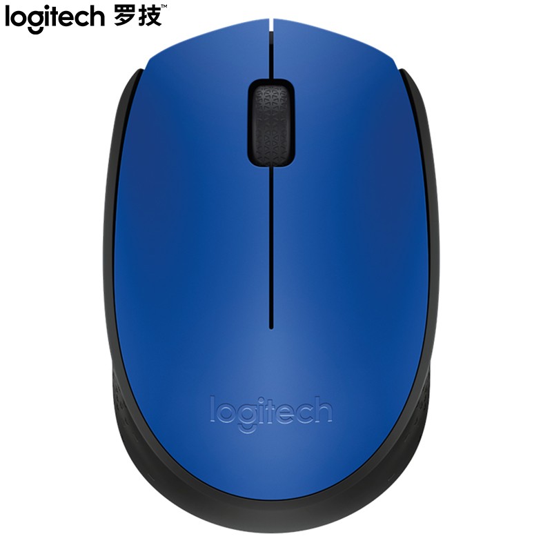 罗技(Logitech) 无线鼠标 M171 蓝色