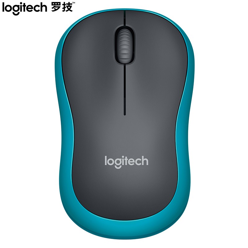 罗技（Logitech） M186 无线鼠标（单位：个） 蓝色