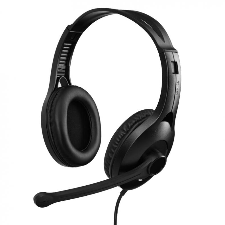 漫步者（EDIFIER） USB K800 戴式电脑耳机 线长2.8m （单位：台）  黑色