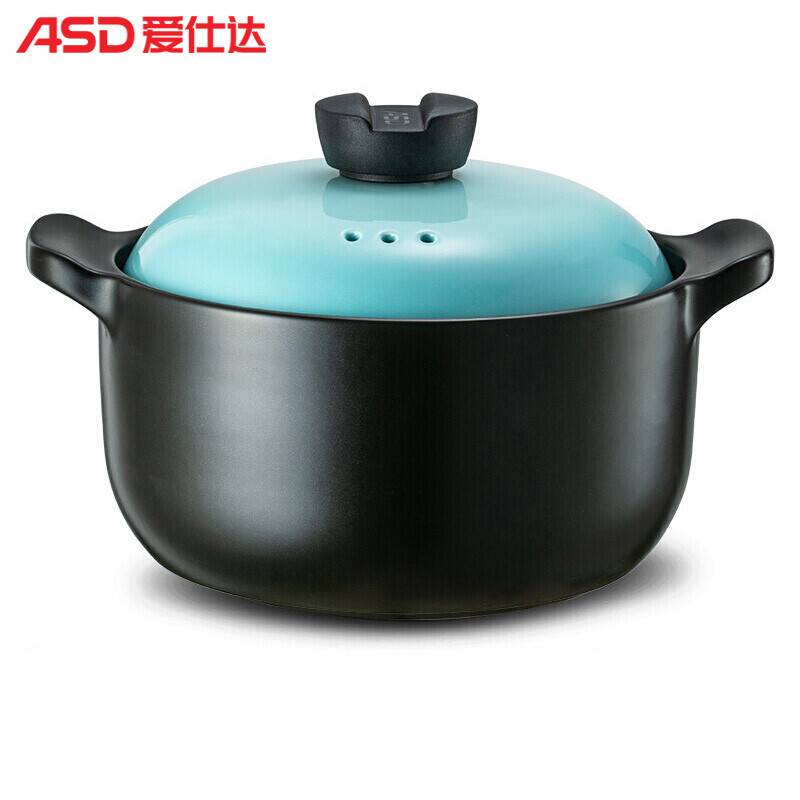 爱仕达（ASD） RXC35B3Q 甄陶Ⅲ系列浅汤煲&middot;青羽 3.5L （单位：个）  
