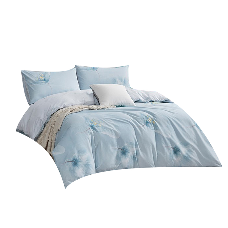 罗莱家纺（LUOLAI） 浮生墨香 全棉四件套 被套200*230cm/床单230*240cm/枕套48*74cm*2 （单位：套）