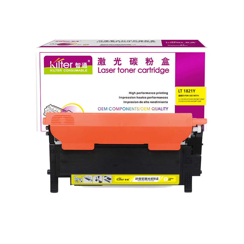 智通（ZT） LT1821Y 粉盒 1000页 （单位：个） 适用Lenovo CM7120W/CS1821/CS1821W/CS1831 黄色