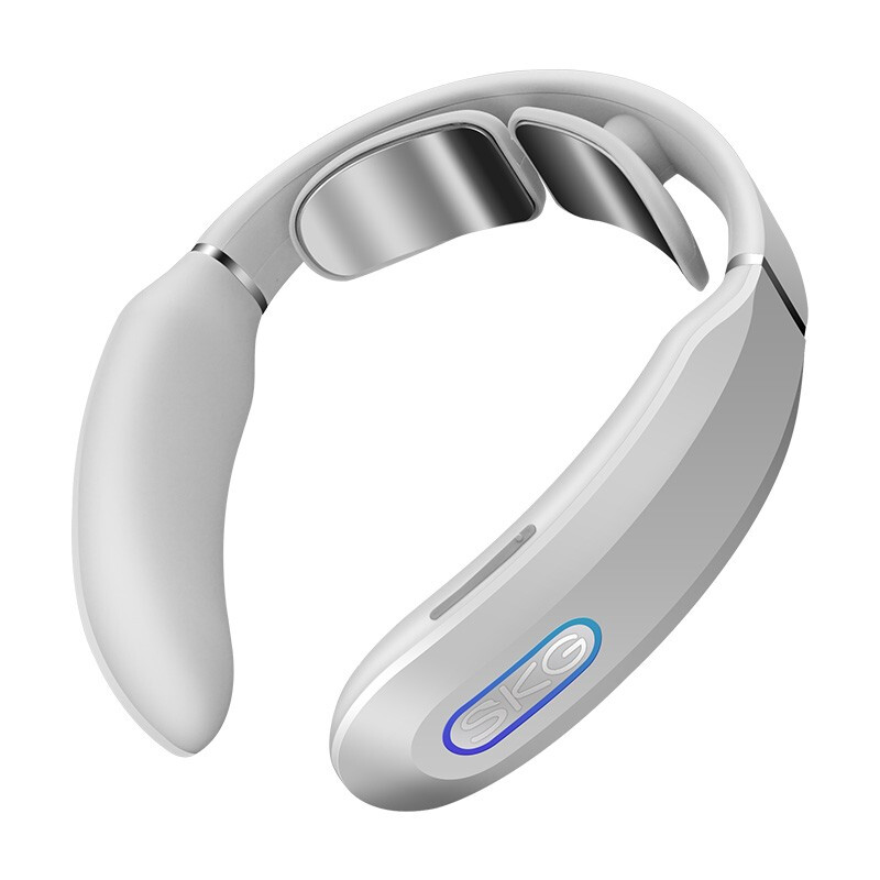 SKG K3 颈椎按摩器 USB充电款 （单位：个）  浅灰色