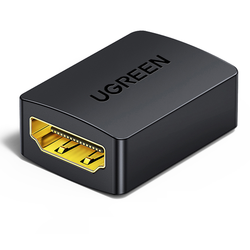 绿联（UGREEN） 20107 HDMI母对母直通头 21*29.5mm（单位：个） 黑色