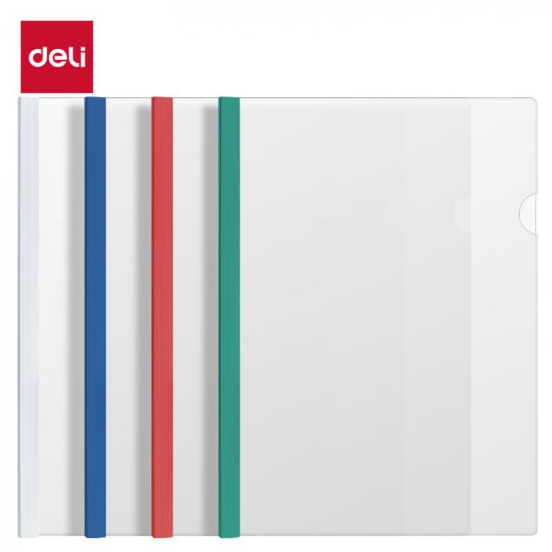 得力（deli） 5532 拉杆夹 A4 5个/组 （单位：组）  颜色随机