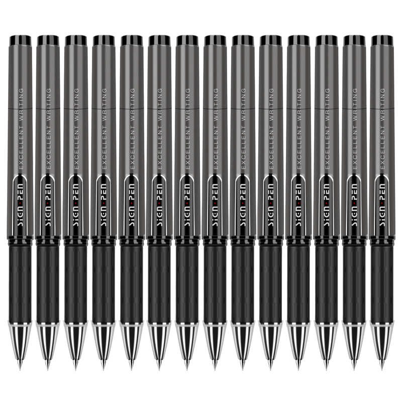 得力(deli) S73 子弹头中性笔 1.0mm 12支/盒（单位：盒） 黑色