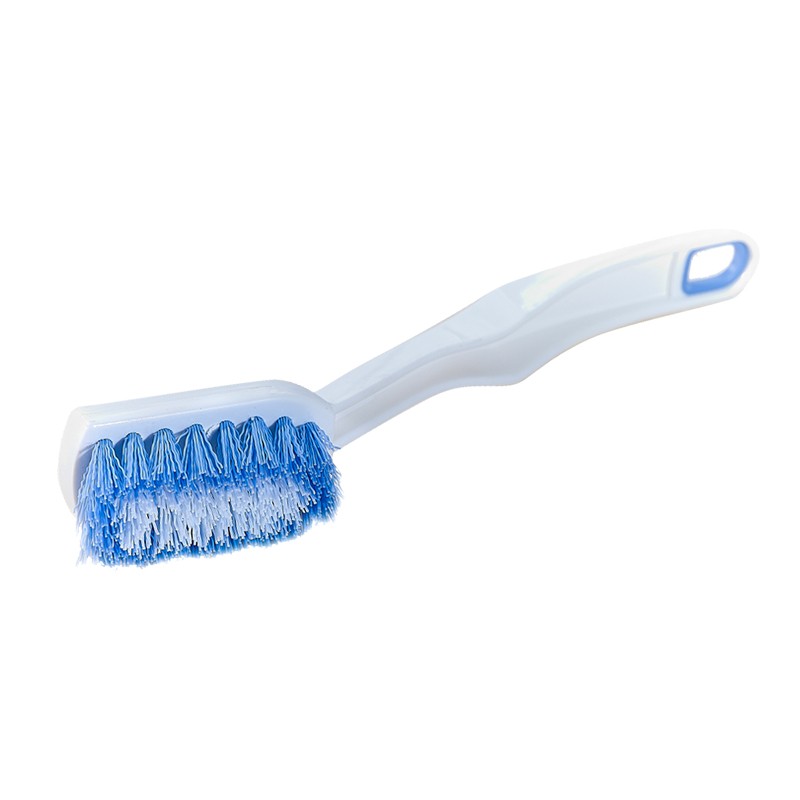 茶花（CHAHUA） 4408 长柄清洁刷 长24cm/刷长6.5cm （单位：个）  颜色随机