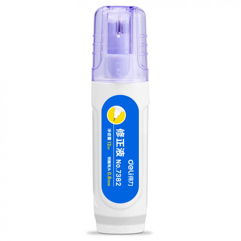 得力（deli） 7382 修正液 12ml （单位：支）  