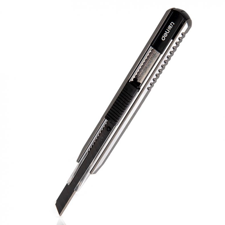 得力（deli） 2036S 金属美工刀 9mm （单位：把） 小号 