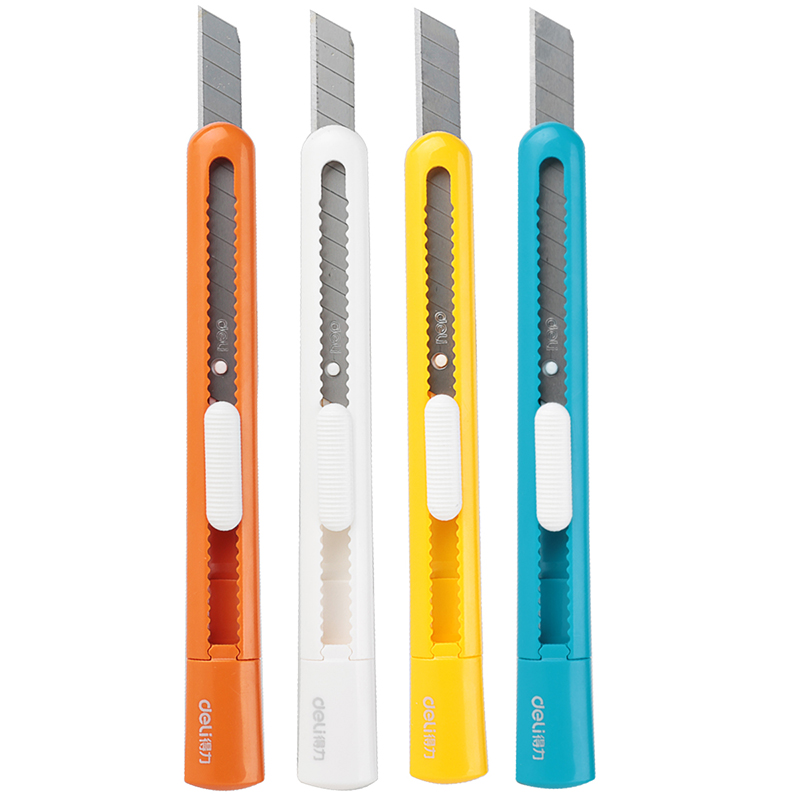 得力（deli） 2025 美工刀 15mm*137mm（单位：箱） 48把/箱 颜色随机