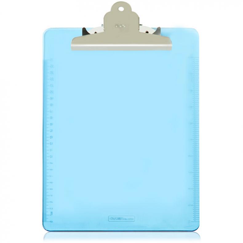 得力（deli） 9252 带刻度 书写板夹 A4 （单位：个）  蓝色
