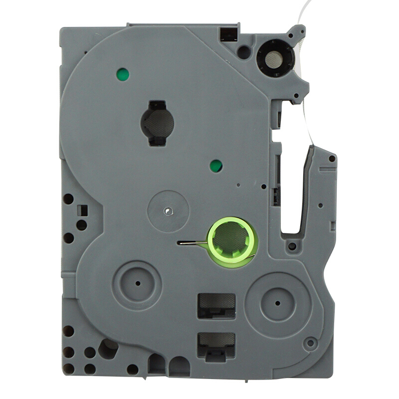 艾洁（AJ） AJ-PL-121 标签机色带 宽9mm*长8m（单位：支） 适用兄弟PT-1010/1100CH/1280/1400/18R TZe-121标签机色带 黑色