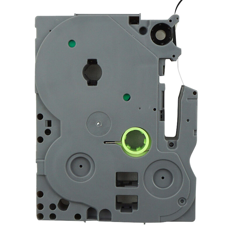 艾洁（AJ） AJ-PL-335 标签机色带 宽12mm*长8m（单位：个） 适用兄弟PT-1010/1100CH/1280/1400/18R TZe-335标签机色带 黑底白字