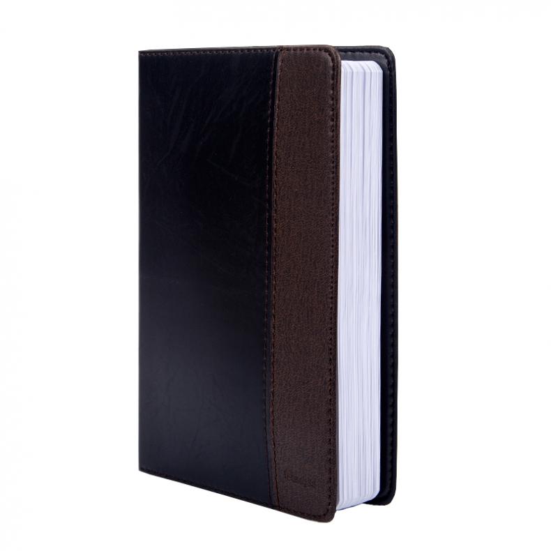 广博（GuangBo） GBP0646 拼皮商务皮面本 25k 120张 （单位：本）  棕黑