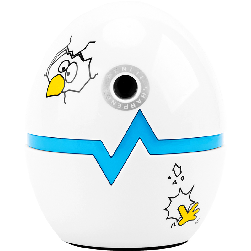 广博（GuangBo） XBQ97006 破壳蛋削笔机 手摇卷笔刀（单位：个） 黄色/蓝色/红色随机发货