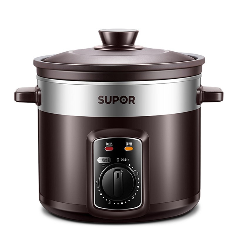 苏泊尔（SUPOR） DG40YK6-30  ZMD安心系列电炖锅 4L（单位：个） 银紫