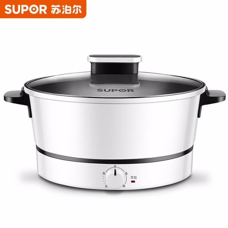 苏泊尔（SUPOR） H24YK11 多功能电热火锅 3L （单位：台）  白色