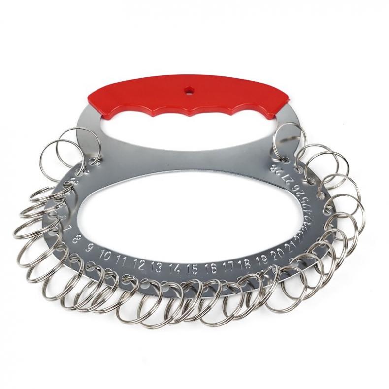 安赛瑞 13995 金属钥匙管理盘（含钥匙扣） 28位（单位：个）