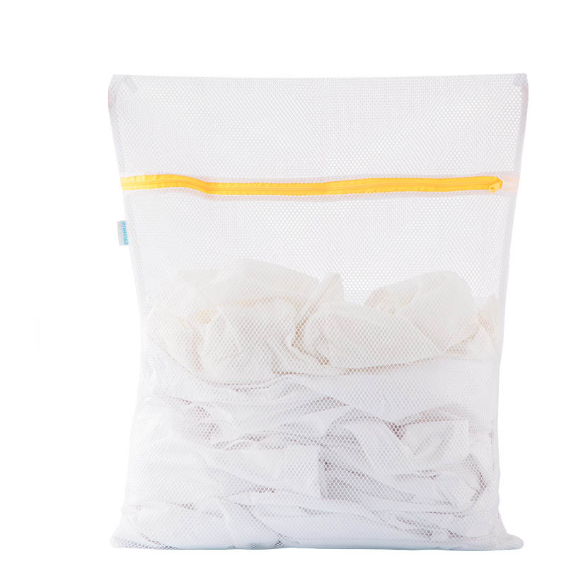 茶花（CHAHUA） 4515 大号网格洗衣袋 长50cm*宽60cm （单位：个）  白色
