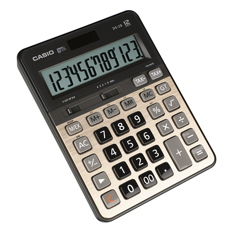 卡西欧（CASIO） DS-2B-GD 快速翻打计算器 12位（单位：台）