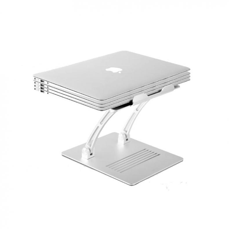 宜客莱（ECOLA） A30SV 铝合金笔记本电脑支架 长280mm*宽240mm*高(40mm-245mm) （单位：个）  银色